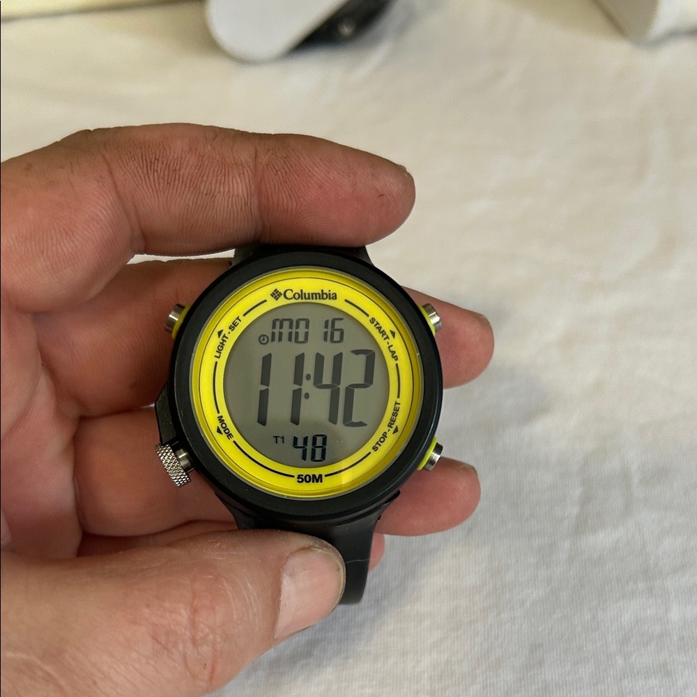 Columbia Dual-Tone Digital Watch